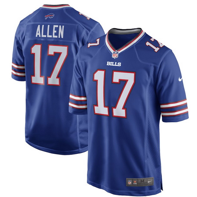 mens nike josh allen royal buffalo bills game player jersey